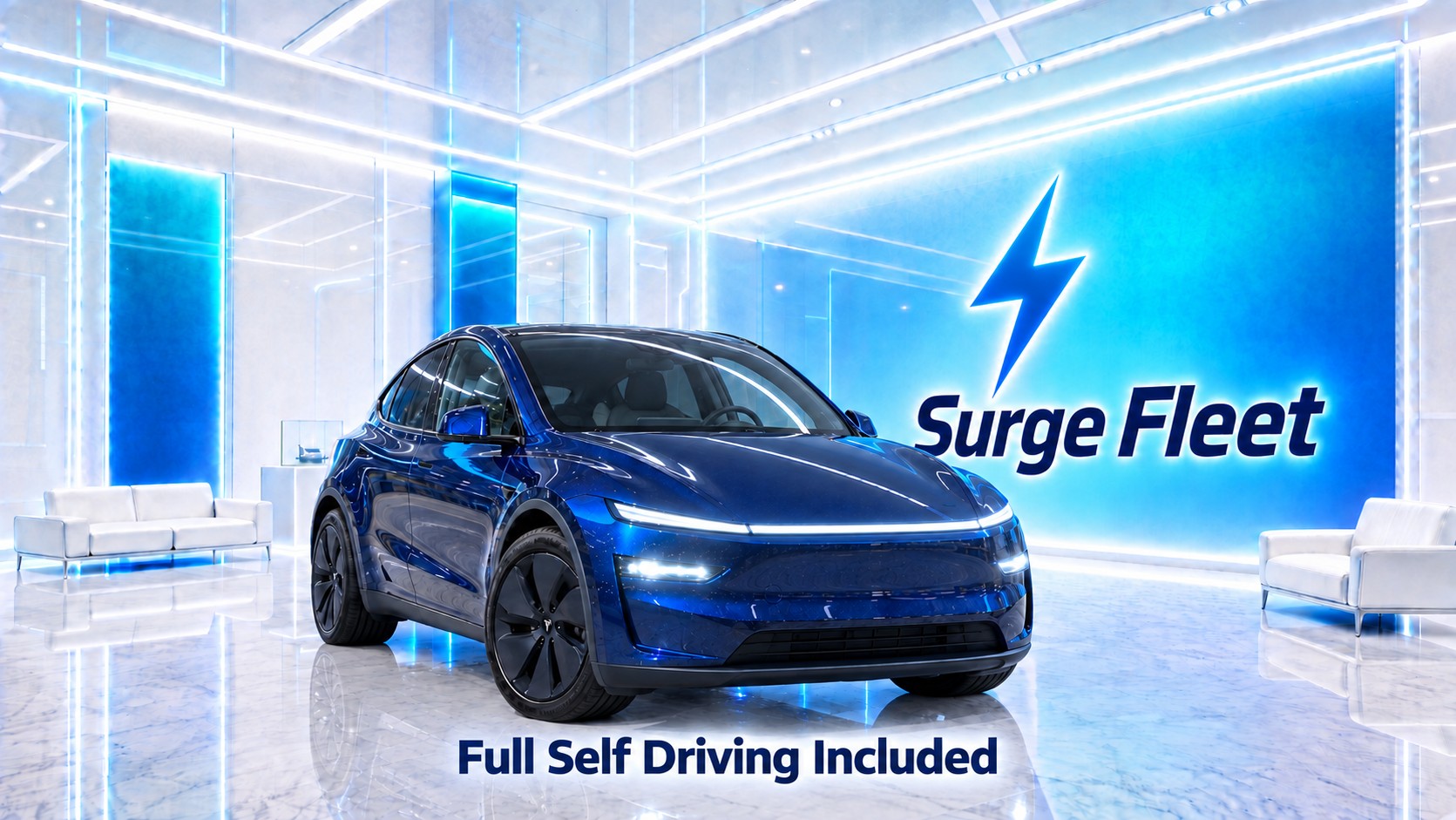 2026 Tesla Model Y Premium AWD in Marine Blue — available now on Turo in Sherwood Park