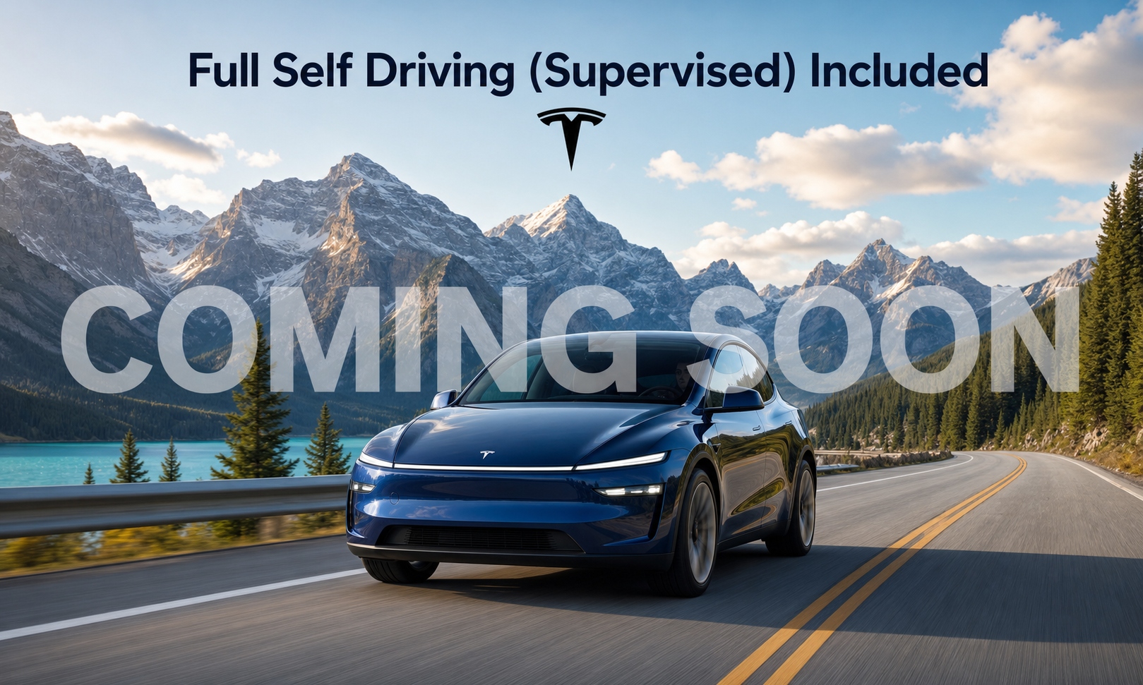2026 Tesla Model Y Premium AWD in Marine Blue - Coming Soon